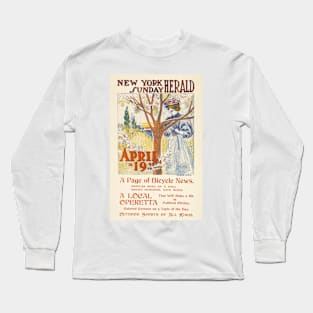 Cover for the Sunday Herald (1896) Long Sleeve T-Shirt